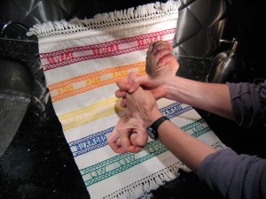 Handwringing Kitchen Towel