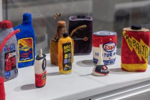 Hand Felted Oil Cans, 2010